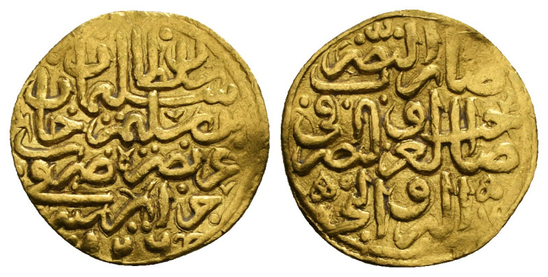 Islamic
Ottoman. Sulayman I, Sultani, Jaza’ir 926h
Av 3,54 g - 18,00 mm