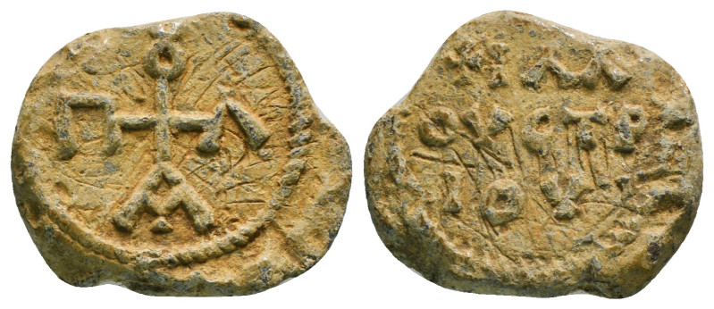 Byzantine Lead Seal 9,44 g - 23,41 mm