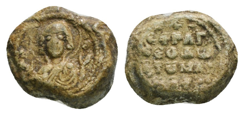 Byzantine Lead Seal 3,34 g - 13,36 mm