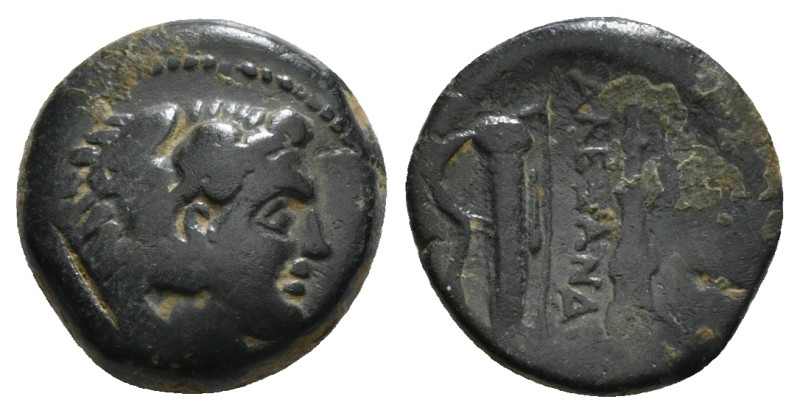 KINGS OF MACEDON. Alexander III 'the Great' (336-323 BC). Ae. Uncertain mint in ...