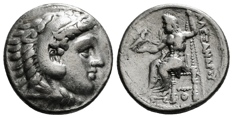 KINGS OF MACEDON. Alexander III 'the Great' (336-323 BC). Tetradrachm.
Obv: Head...