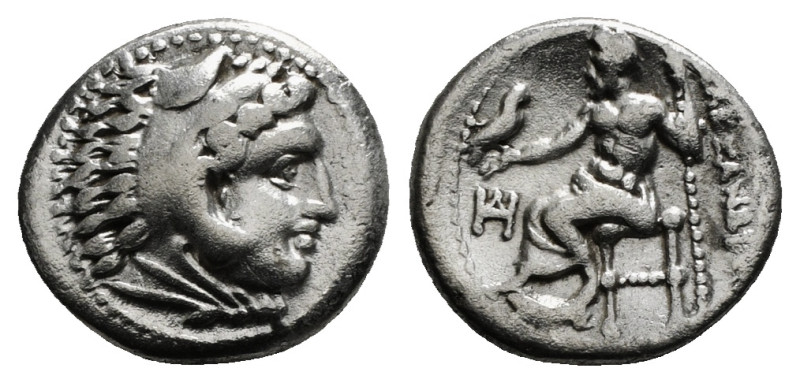 KINGS OF MACEDON. Alexander III 'the Great' (336-323 BC). Drachm.
Obv: Head of H...