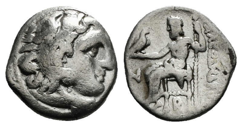 KINGS OF MACEDON. Alexander III 'the Great' (336-323 BC). Drachm.
Obv: Head of H...