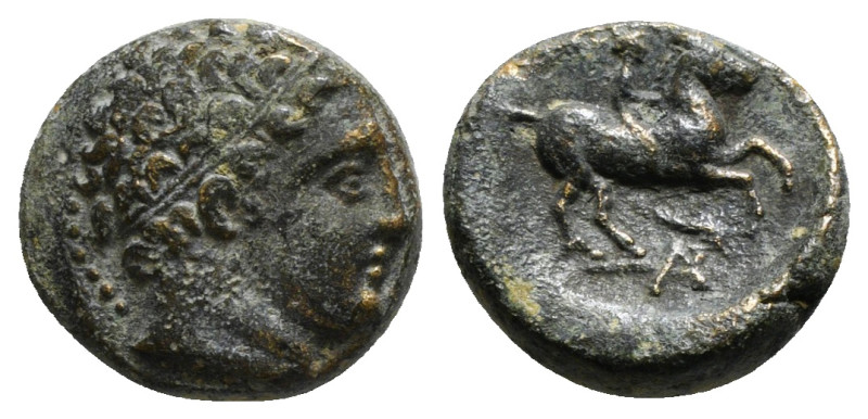 KINGS OF MACEDON. Philip II (359-336 BC). Ae Unit. Uncertain mint in Macedon.
Ob...