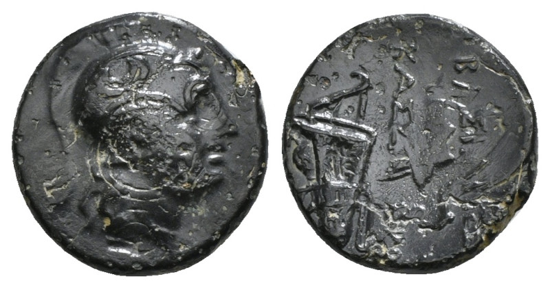 KINGS OF MACEDON. Kassander (316-297 BC). Ae. Uncertain mint in Western Anatolia...