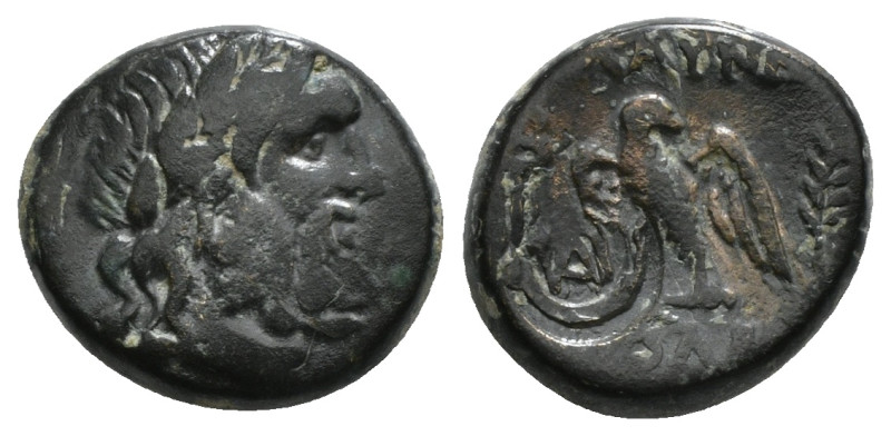 LYDIA. Blaundus. Ae (2nd-1st centuries BC). Apollonios, son of Theogenes, magist...