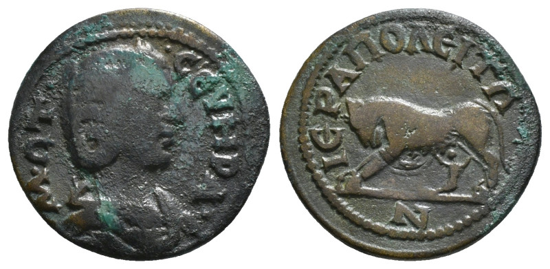 PHRYGIA. Hierapolis. Otacilia Severa (Augusta, 244-249). Ae. M•ΩT CЄVHPA, draped...