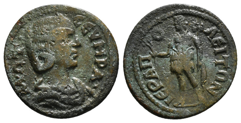 PHRYGIA. Hierapolis. Otacilia Severa (Augusta, 244-249). Ae.
Obv: M ΩT CЄBHPA.Di...