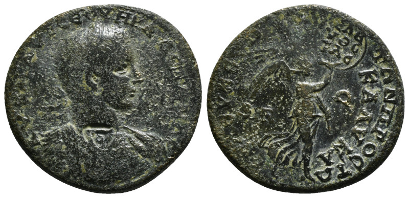 CILICIA, Seleucia ad Calycadnum. Severus Alexander. AD 222-235. Æ Laureate and c...