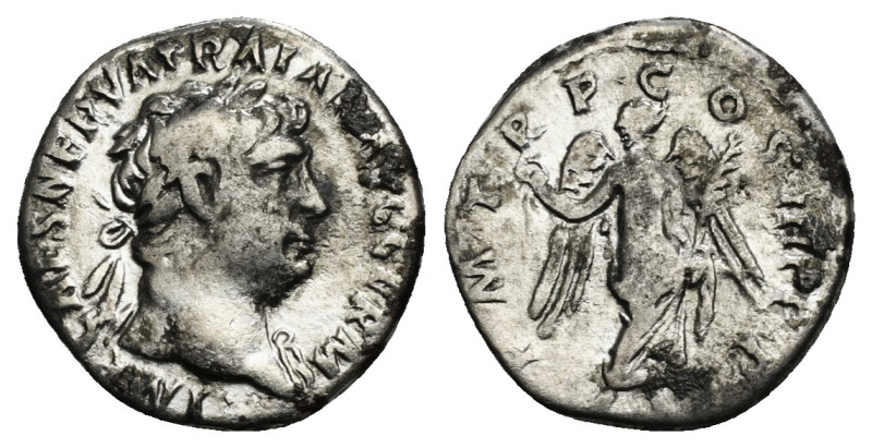 TRAJAN (98-117). Denarius. Rome. 3,12 g