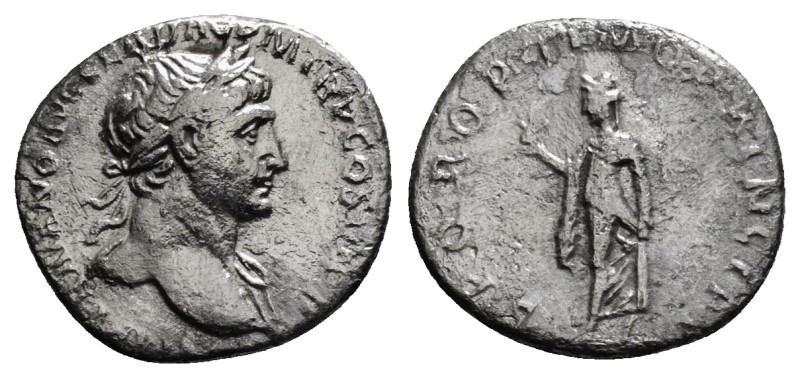 TRAJAN (98-117). Denarius. Rome. 3,04 g