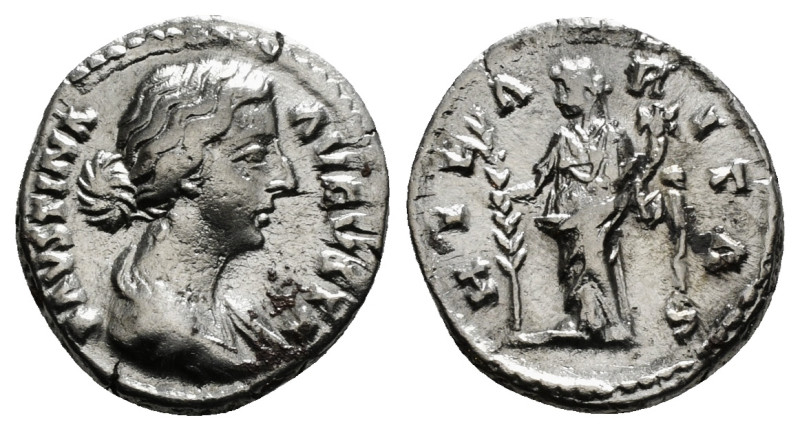 FAUSTINA II (Augusta, 147-176). Denarius. Rome. 3,18 g