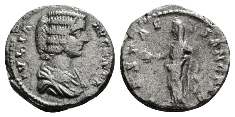 JULIA DOMNA (Augusta, 193-217). Denarius. Rome. 3,54 g