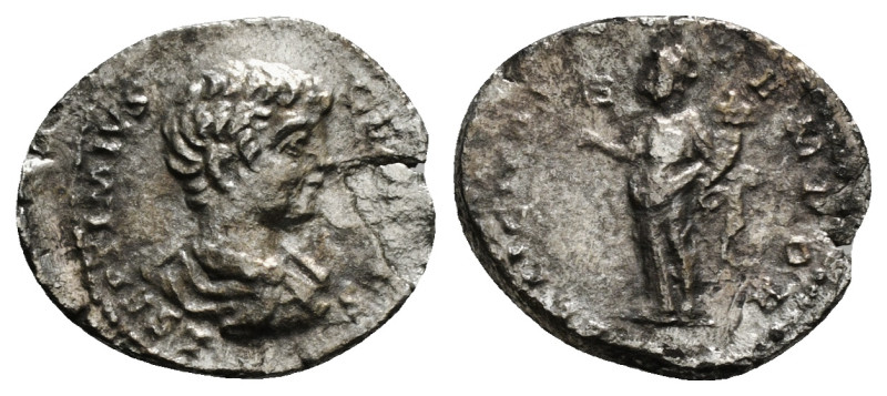 GETA (Caesar, 198-209). Denarius. Rome. 2,61 g