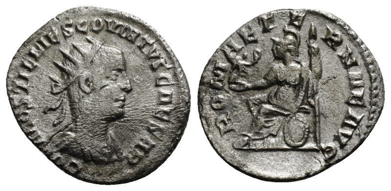 HERENNIUS ETRUSCUS (Caesar, 249-251). Antoninianus. Rome.
Obv: Q HER ETR MES DEC...