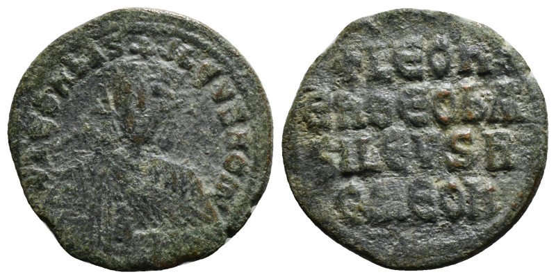 Byzantine Coin AE Follis 6,05 g