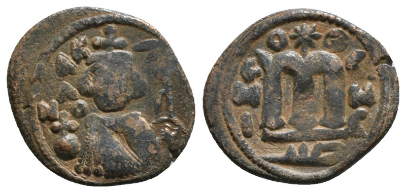 Byzantine Coin AE Follis 4,04 g