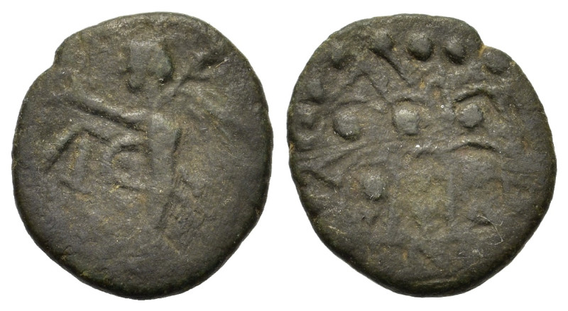 Macedon, Philippi. Pseudo-autonomous issue. Time of Claudius to Nero (41-68). Æ ...