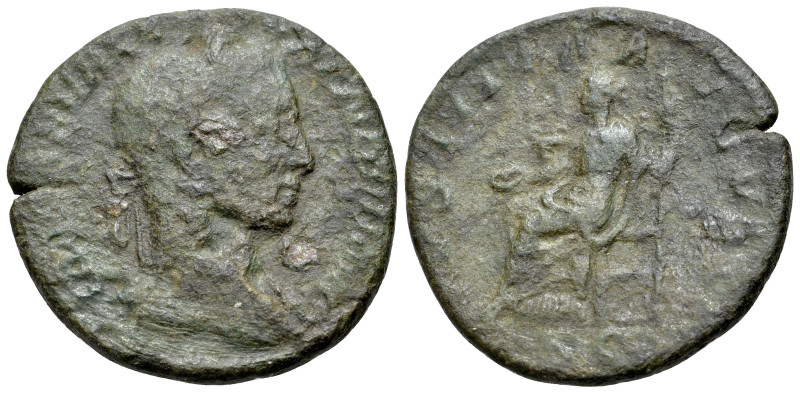 Severus Alexander (222-235). Æ sestertius (28mm, 11.74g, 12h). Rome, AD. 230. La...