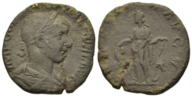 Gordian III (238-244). Æ As (27,3mm, 12g). Rome, late AD 240-early 243. Laureate...