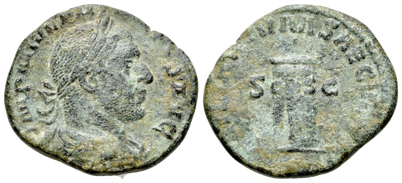 Philip I (244-249). Æ Sestertius (28mm, 13.00g, 12h). Ludi Saeculares (Secular G...