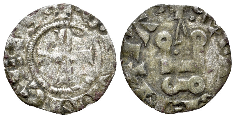 Principality of Achaea. Charles I & Charles II d'Anjou (1278-1289 AD). BI Denari...