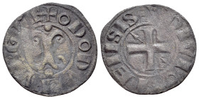 France, Bourgogne. Eudes III (1193-1218). Symbol. R/ Cross. Bd. 1203. VF