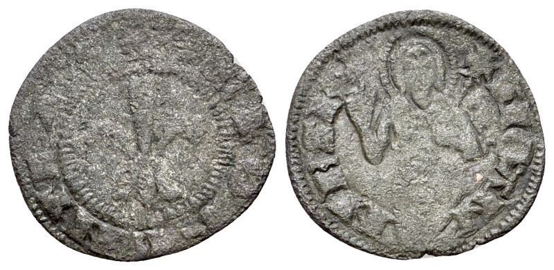 Italy, Florence, Republic (1323-1326). Picciolo (14mm, 0.48g, 4h). Lily. R/ Half...