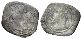 Italy, Florence, Republic (1325-1400). Picciolo (14mm, 0.55g, 10h). Lily. R/ Half bust of St John. B. tav XLIX