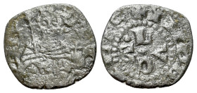 Italy, Lucca. Castruccio Castracani degli Antelminelli (1316 –1328). Denaro piccolo or castruccino (12mm, 0.54g, 12h). CNI 1/5. MIR 130.
