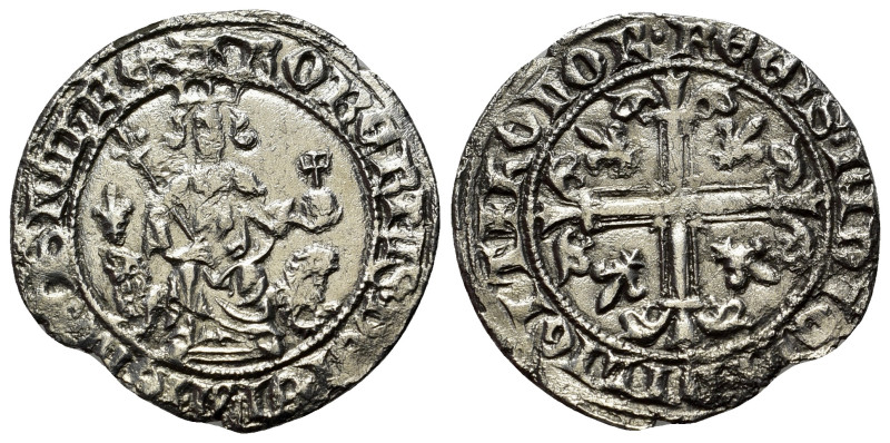 Italy, Napoli. Roberto d’Angiò (1309-1343). AR Gigliato (24mm, 3,75g, 9h). ROBER...