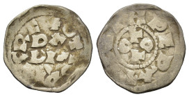 Italy, Pavia. Otto I (961-973). AR Denario (17,2mm, 1g). Legend around OTTO. R/ Legend around PAPIA. Biaggi 1823.