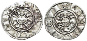 Italy, Verona. Federico II (1218-1250). AR Grosso da 20 Denari (18mm, 1.32g, 12h). Cross with VE RO N A. R/ Cross with CI VI CI VI. Biaggi 2971.