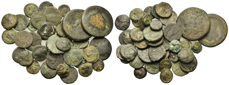 Lot of 40 Roman Imperial Æ coins, to be catalog. Lot sold as is, no return.