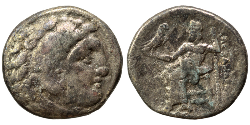 KINGS of MACEDON. Alexander III the Great, 336-323 BC. Drachm (silver, 3.97 g, 1...