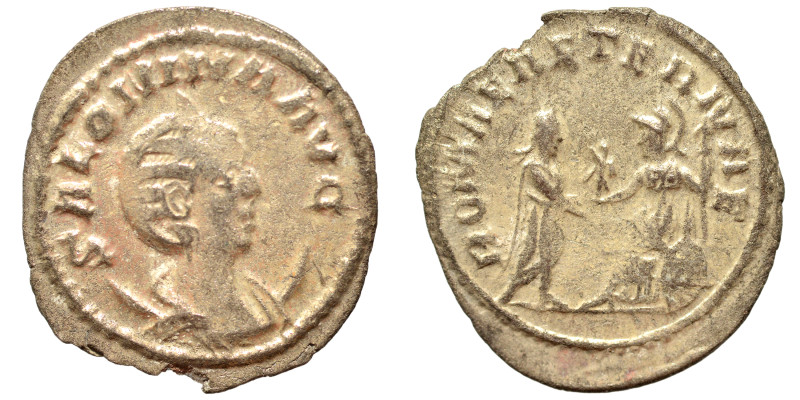 Salonina, Augusta, 254-268. Antoninianus (billon, 2.78 g, 22 mm), Antioch. SALON...