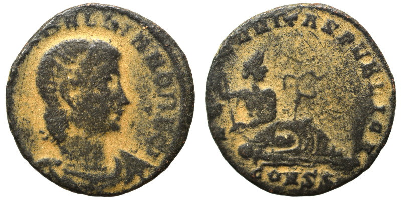 Hanniballianus. Rex Regum, 335-337. Follis (bronze, 1.14 g, 14 mm). Constantinop...