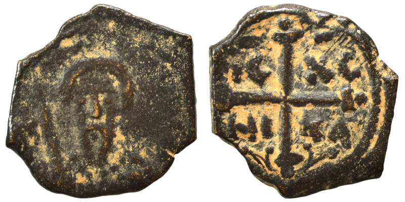 CRUSADERS. Principality of Antioch. Tancred, regent, 1101-1112. Follis (bronze, ...