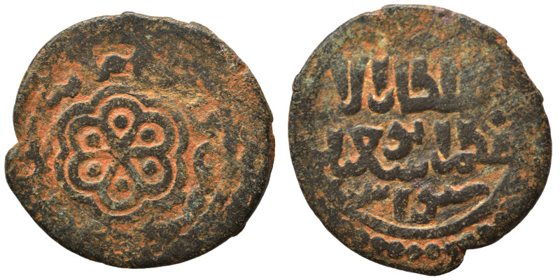 Islamic. Fals (bronze, 1.50 g, 17 mm). Nearly very fine.