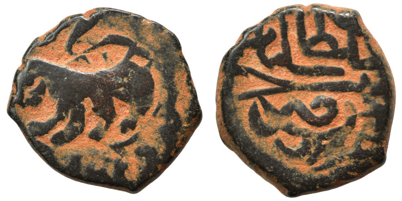 Islamic. Fals (bronze, 3.40 g, 16 mm). Nearly very fine.