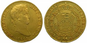 Fernando VII (1808-1833). 1814. GJ. 4 escudos. Madrid. (Cal.144). Au 13,51 gr. Grado: EBC