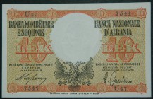 Albania. 10 lek. ND. (1940). (Pick 11).  Grado: SC