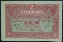 Austria. 2 kroner. 4.10.1920. (Pick 42 a). Esquinas dobladas.  Grado: SC-