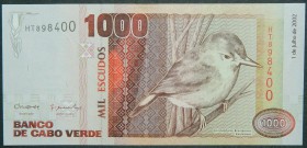 Cabo Verde. 1000 escudos. 1.7.2002. (Pick 65 b).  Grado: SC