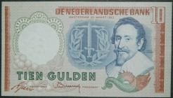 Países bajos. 10 gulden. 23.3.1953. (Pick 85).  Grado: EBC