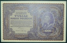 Polonia. 1000 marek. 23.8.1919. (Pick 29).  Grado: SC-