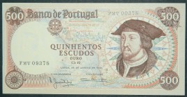 Portugal. 500 escudos. 25.1.1966. (Pick 170 a). Grado: SC