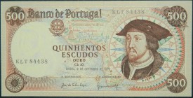 Portugal. 500 escudos. 6.9.1979. (Pick 170 b).  Grado: SC
