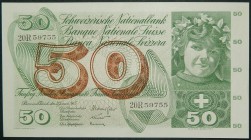 Suiza. 50 franken. 21.1.1965. (Pick 48 e).  Grado: SC-