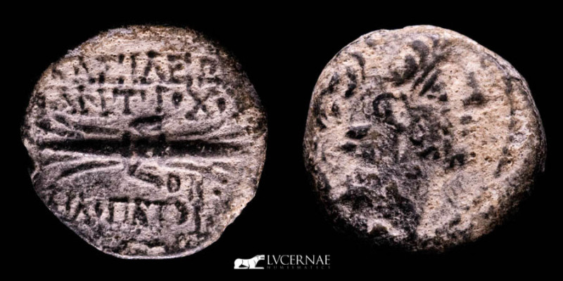 Seleukid Kingdom. Antiochos IX Philopator 114-95 B.C.
Bronze unit (5,60 g. 18 mm...